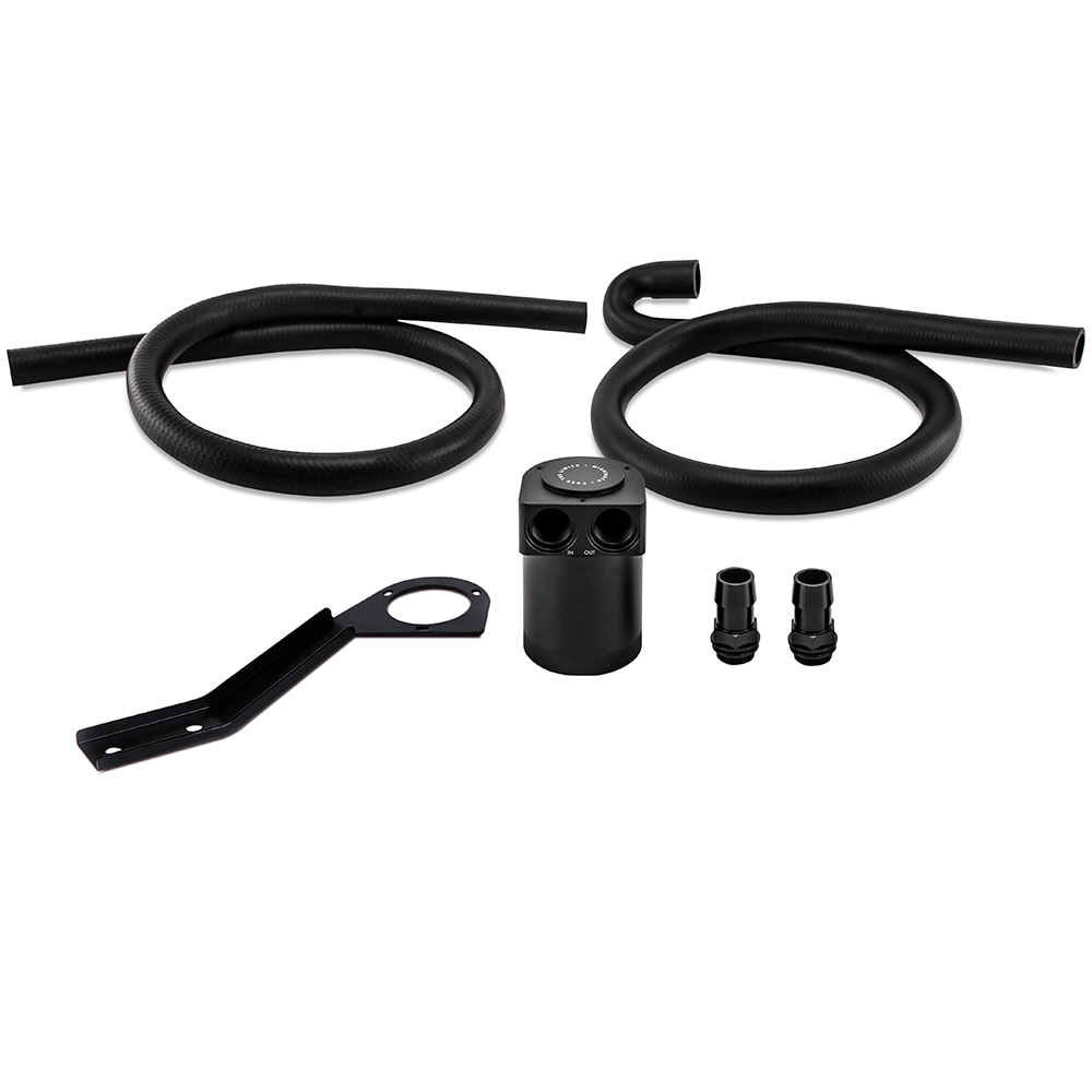 Mishimoto — Mishimoto 07-10 BMW N54 Baffled Oil Catch Can Kit - Black (CCV Side)
Oil Catch Can Kit - view 7